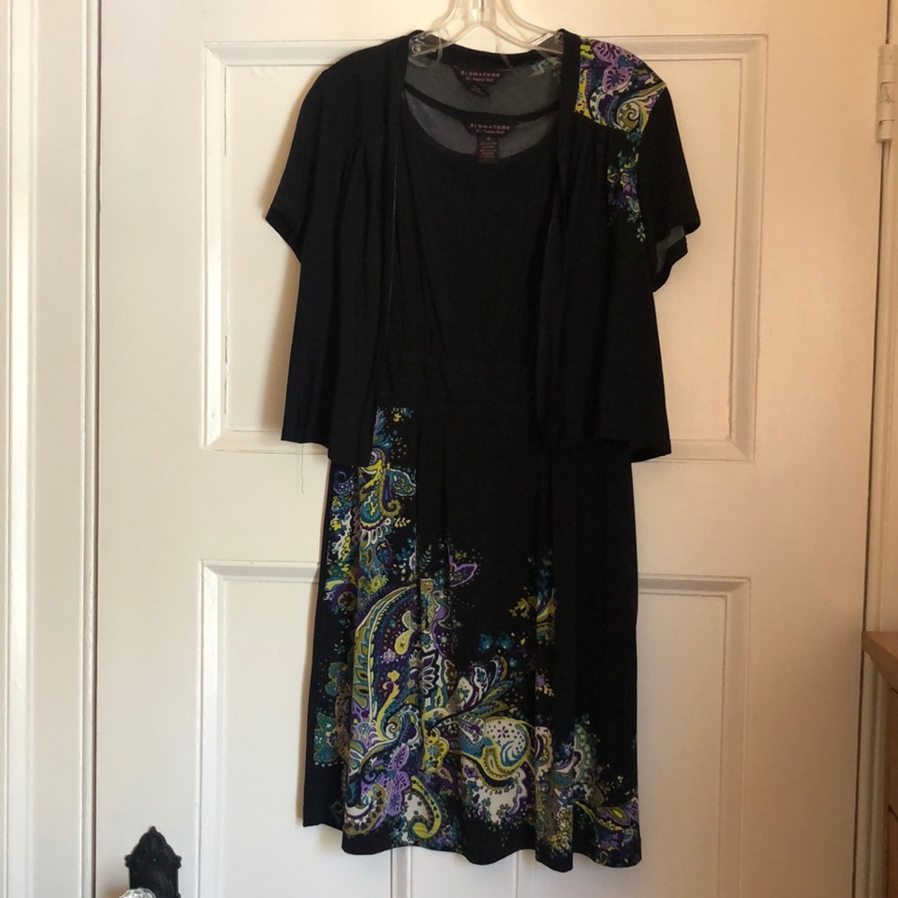 Black tank dress